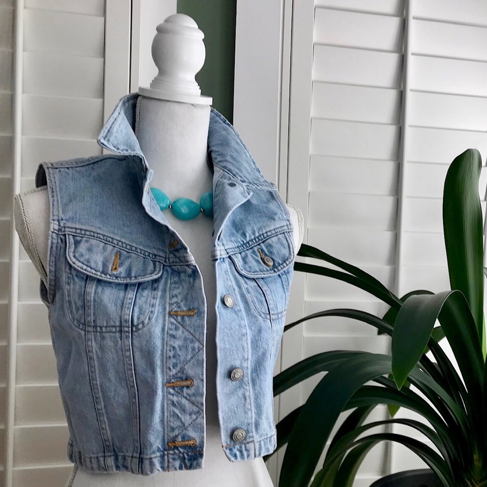 GAP Jean Vest Size S